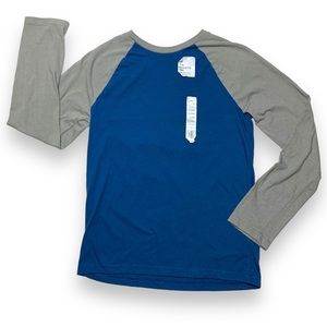 NWT Sonoma XL The Everyday Tee Shirt Tag-less Long Sleeve Baseball Top